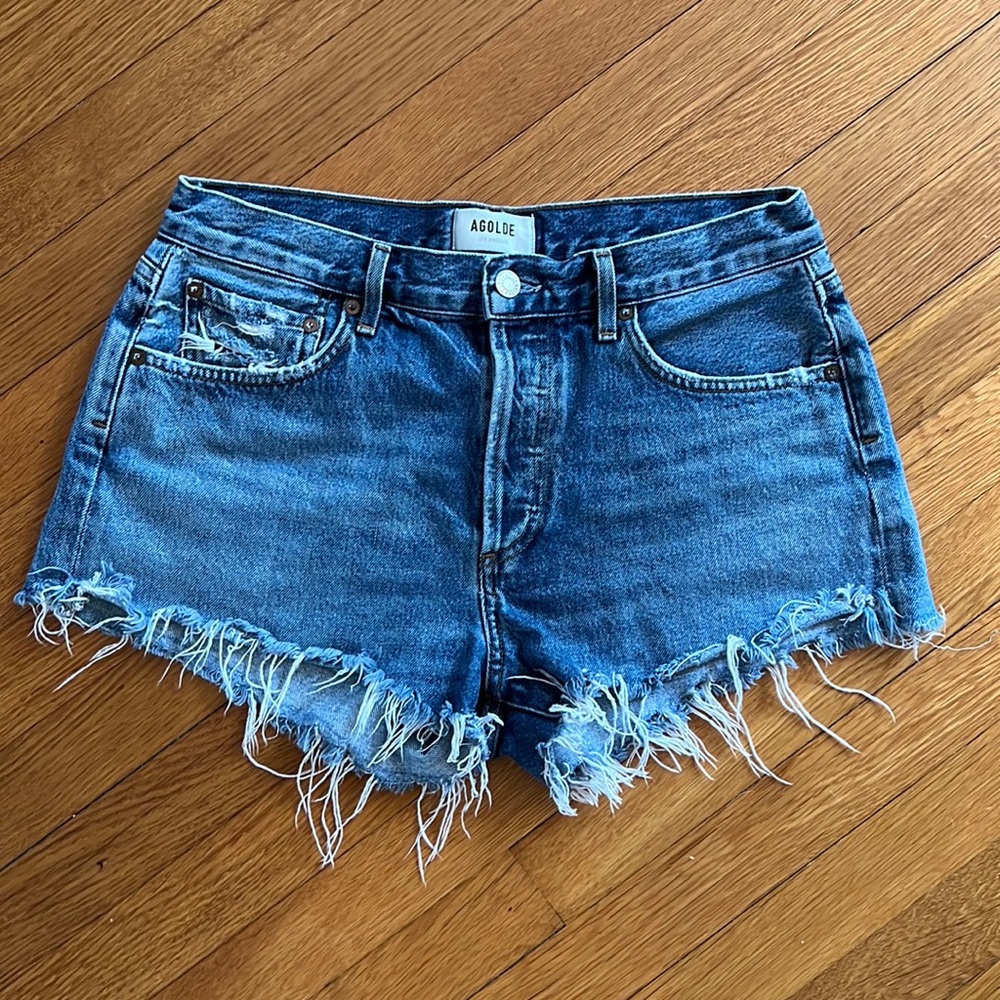 Agolde Parker Cutoff Shorts